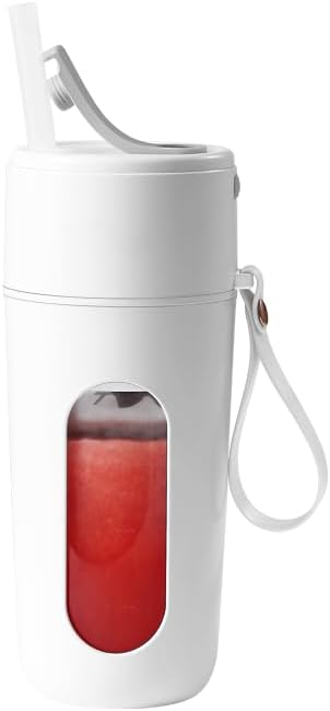 Elora Wireless Porable Blender - Powerful 10-Blade System, 80 Watt, USB-C Rechargeable Blender for Smoothies, Shakes, and Juices
