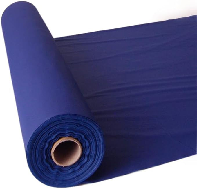 Craft And Party, Navy Blue Plastic Table Cover Roll - 40in X 100 feet Heavy Duty Plastic Banquet Table Cover Roll. (Navy Blue)