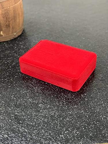 Wedding Jewelry Sets Velvet Box Necklace Earring Ring Display Case Storage Holder (Red)