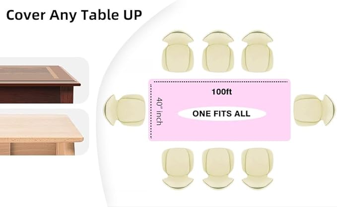 Craft And Party, Pink Plastic Table Cover Roll - 40in X 100 feet Heavy Duty Plastic Banquet Table Cover Roll. (Pink)