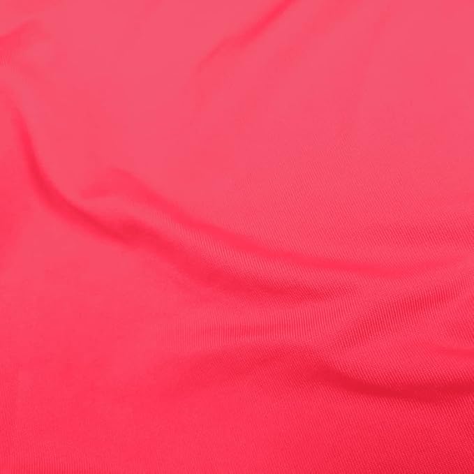 2 Pack 8FT Fuchsia Spandex Tablecloth Stretch Fitted Table Cover for Rectangular Table Event, Wedding, Banquet and Parties