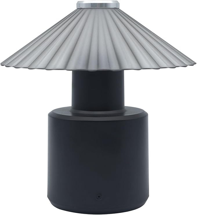 LED Night Light – Touch Dimmable Portable Table Lamp, Soft Warm Light, for Bedroom, Kids Room, Desk – Minimalist Nordic Style Gift – Black