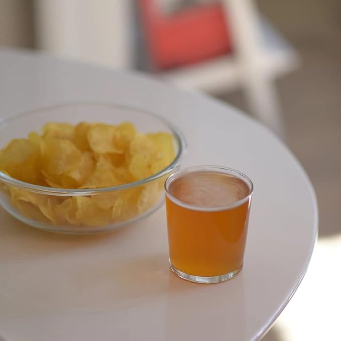 Bormioli Rocco Bodega Collection Glassware – Set Of 12 Medium 12 Ounce Drinking Glasses For Water, Beverages & Cocktails – 12oz Clear Tempered Glass Tumblers