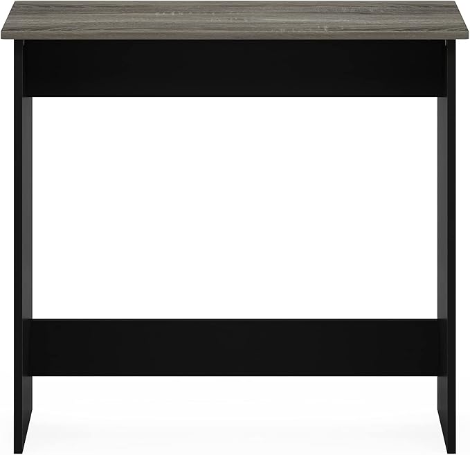 FURINNO Simplistic Study Table For Residential Use, French Oak Grey, 15.5 in x 31.5 in x 29.75 in (D x W x H)