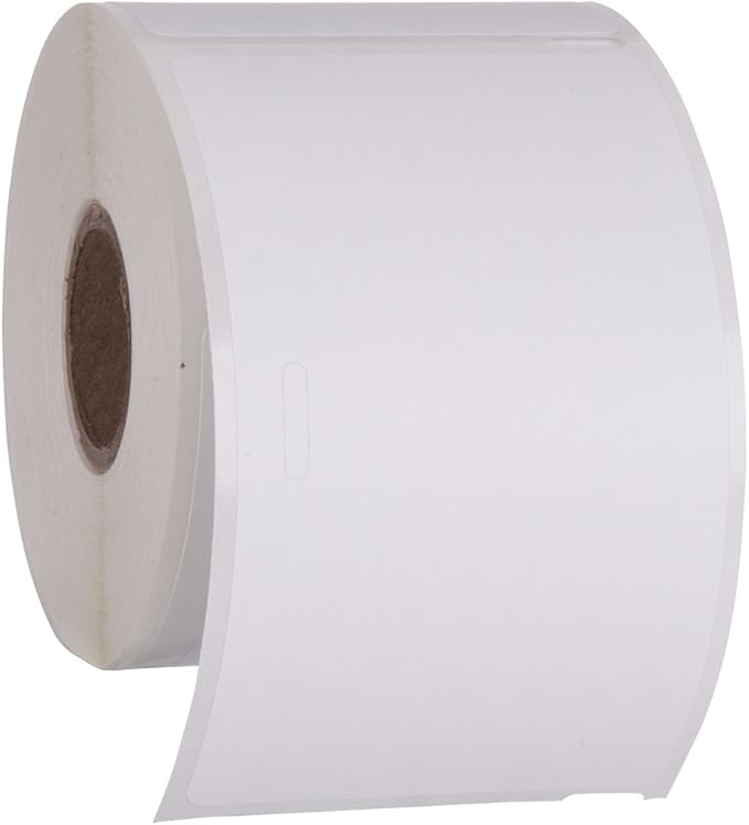 2 1/4in X 4in Name Badge Labels by Kenco Label, Compatible with Dymo 30857 (12 Pack)