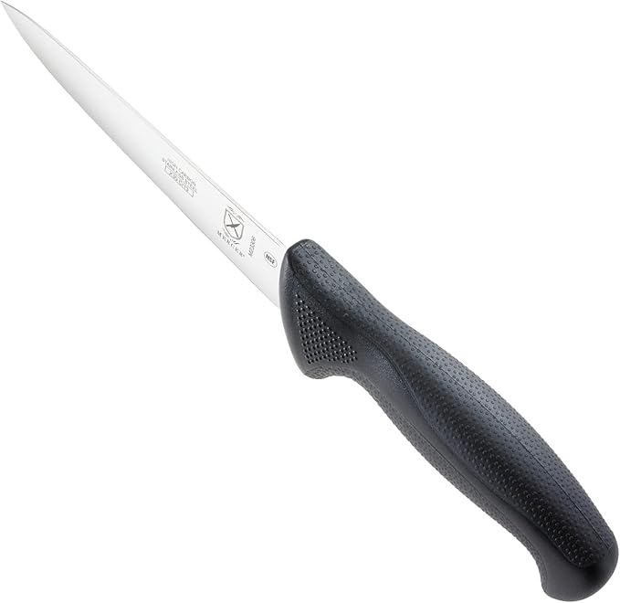 Mercer Culinary M23306 Millennia Black Handle, 6-Inch, Utility Knife