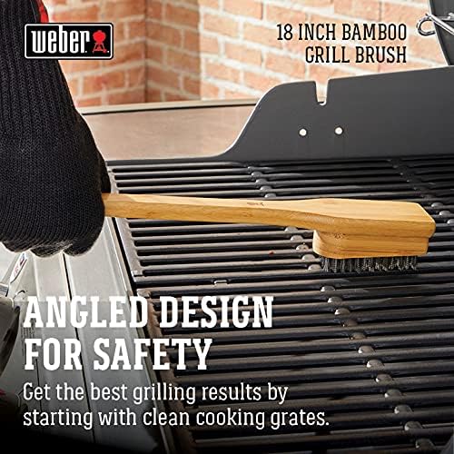 Weber 18" Bamboo Grill Brush