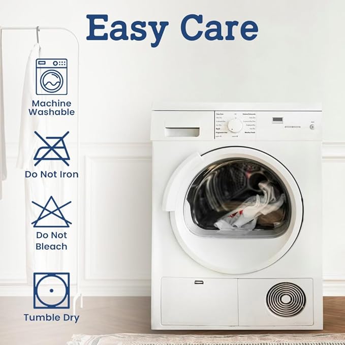 Casa Lino 100% Cotton Bath Towels Set of 4 (1 Bath Towel, 1 Hand Towel & 2 Wash Cloths) - Bathroom Towels and Washcloths Set - Complete Bathroom Set - Guest Room Essentials - (Cobalt Blue)