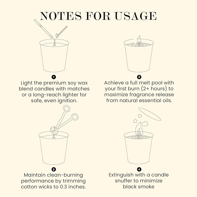 M&SENSE Natural Soy Candle| Espresso Love | 16.6 oz, 95H Burn | Minimalist Scented Candle for Relaxation, Gifting, Home Décor | for Bedroom, Office, Party Large