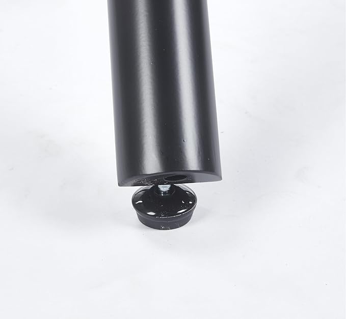 Round Glass Dining Table,Glass Dining Room Table with Tempered Glass Tabletop and Metal Legs, Modern Style Glass Kitchen Table for Home, Kitchen, Dining Room