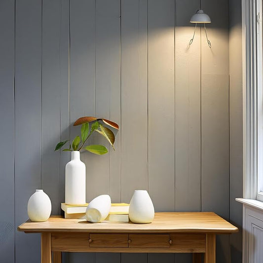 Vase Set of 4,White Decorative Vases for Home Decor,Bedroom,Farmhouse,Study Room,Living Room Decor Ceramic Small Vases Modern Dry Flower Vase