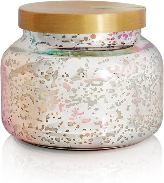 Capri Blue Mercury Iridescent Scented Candles for Home - Long Lasting Decorative Jar Luxury Candles - Gifts for Women & Men - Soy Wax Blend - Honeydew Crush (19 oz)