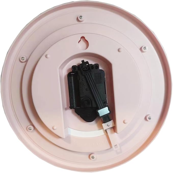 Learning Time Clock for Kids ,Colorful Clock Face Silent Clocks,Décor at School,Bedroom,Kitchen,Classroom,Clear Digital Wall Clock for Kids Room (Rainbow Cute Unicorn)