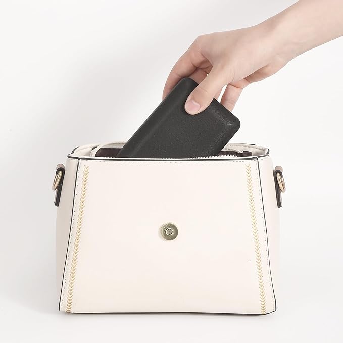 Ring Storage Boxes for Multiple Rings, Compact and Stylish Travel Jewelry case, Portable Small jewelry Organizer Box Tray Gift for Women, Girl(Black)