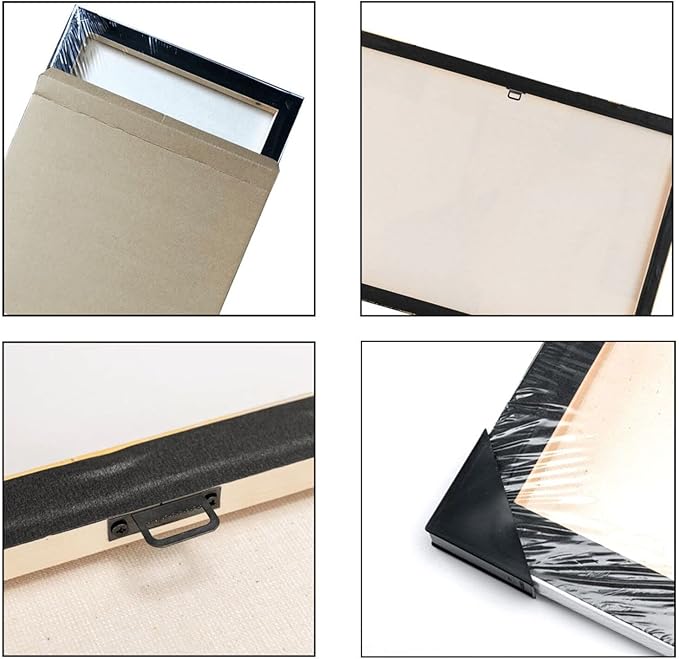 Banonaty Lion Eagle Wall Art - Christian Lion of Judah Canvas Prints - Masculine Modern Home Decor for Living Room, Bedroom, Bathroom - Framed 20"x24"