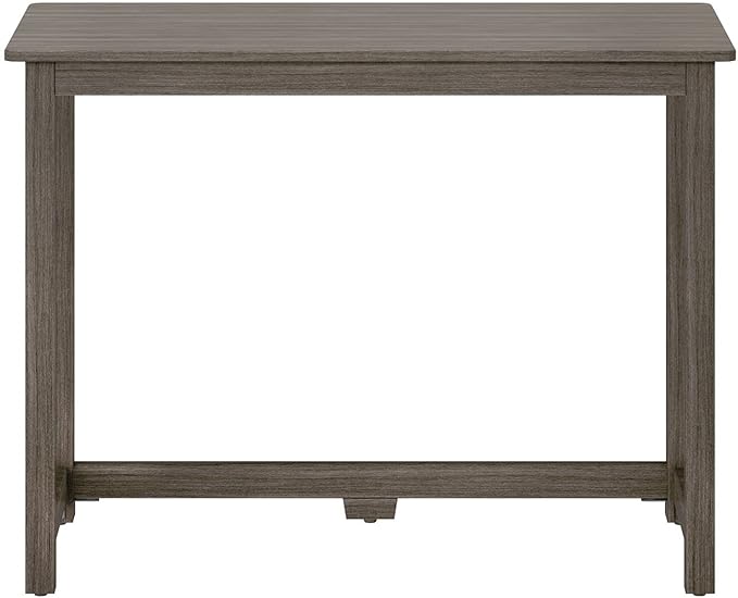 Max & Lily Solid Wood Desk, 40 Inches, Clay