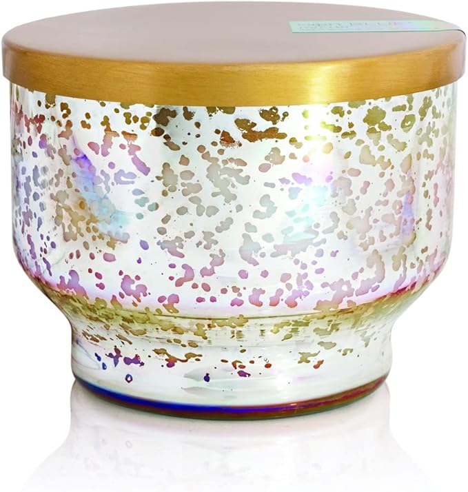 Capri Blue Volcano Scented Candles for Home - Mercury Iridescent Inverted Jar Candles - Housewarming Gifts for Women & Men - Long Burning Soy Wax Blend - Capri Blue Volcano (10 oz)