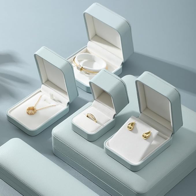 Earring Box For Studs, Leather Earring Jewelry Box,Earring Storage,Luxury Earring Gift Box For Engagement, Wedding,Premium Earing Display Box