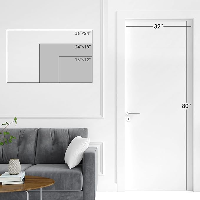 ARCOBIS Dry Erase Calendar Whiteboard Cork Board Combo, 36"x24" Magnetic White Board Calendar Dry Erase for Wall, Gold Frame Monthly Combination Board for Office, Home, School