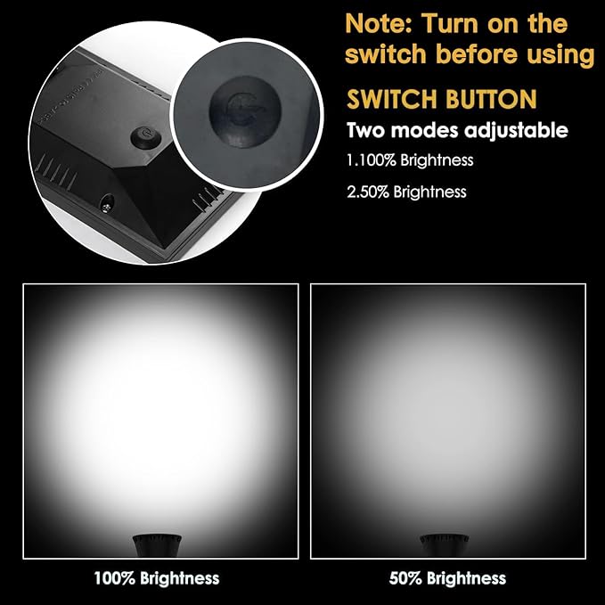 MEIHONG Solar Spot Light Outdoor, Waterproof Solar LED Landscape Lights Dusk to Dawn, 2-in-1 Solar Spotlight Solar Powered Accent Lights for Garden Porch Walkway Patio (4 Pack)