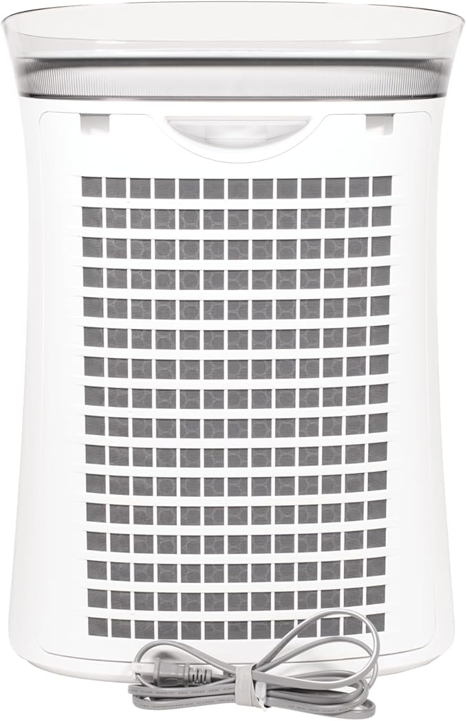 SHARP Air Purifier with Plasmacluster Ion Technology and Triple Filtration, including True HEPA Filter. Covers up to 1,253 sq ft for Medium Rooms, such as Office, for Dust, Smoke, and Pollen. FPK50UW