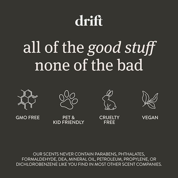 Drift Teak Scented Candle - Home Decor - Fragrance Oil Candle - 60 Day Burn Time - 10.5 oz