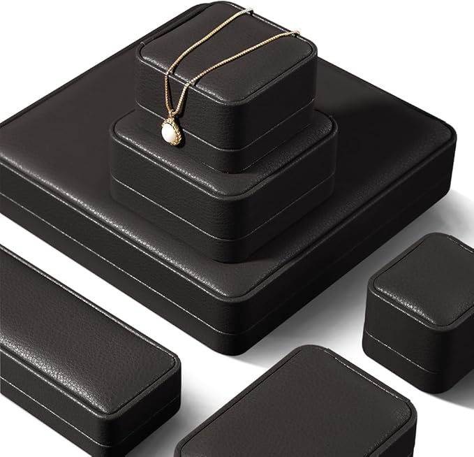 Ring Box, Leather Ring Case,Premium Mens Jewelry Box,Luxury Ring Box For Proposal,Brown Ring Boxes