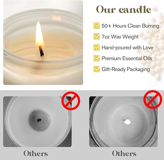 Friendship Gifts for Women - Friends Themed Gift for Friends, BFF, Bestie, Coworkers, Sister, Friendship Candle for Birthday Christmas Anniversary, Going Away Present for Women Friends, Work Bestie