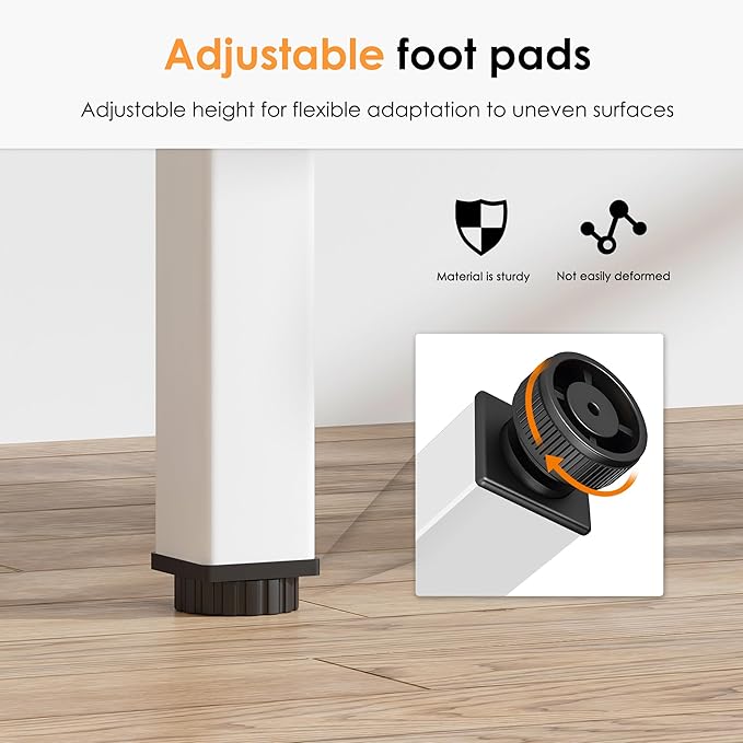 Need Small Desk, 39.4 inches Sturdy Writing Desk for Small Spaces, Small Computer Desk Teens Desk Study Table Laptop Desk Home Ofice Desk, White