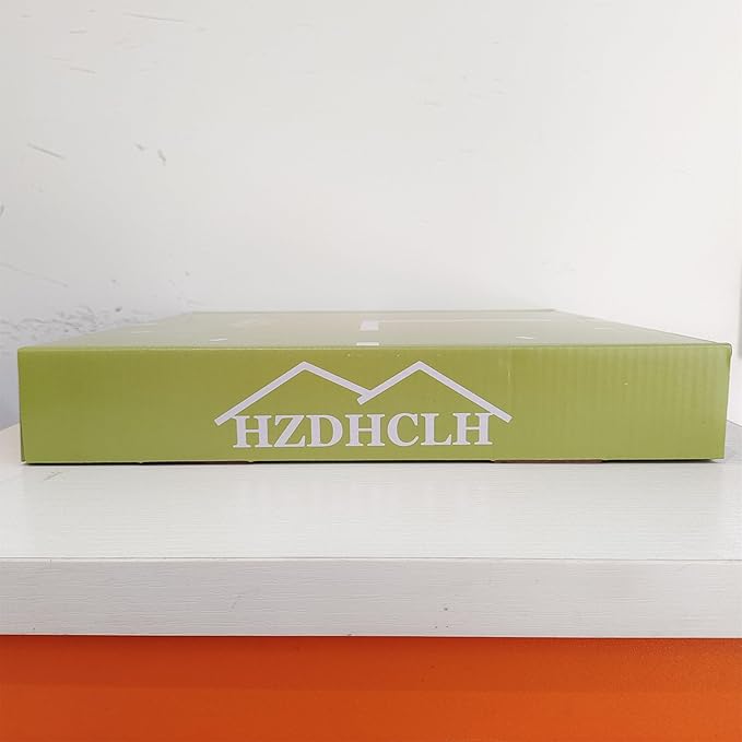 HZDHCLH Wall Clocks Battery Operated,12 inch Silent Non Ticking Modern Wall Clock for Living Room Bedroom Kitchen Office Classroom Decor (Olive Green and Gold)