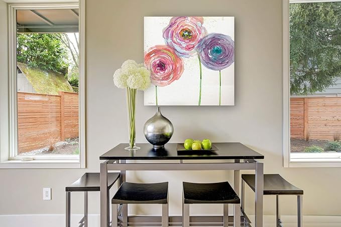 Wexford Home Summer Fields III Gallery Wrapped Canvas Wall Art, 10x10,