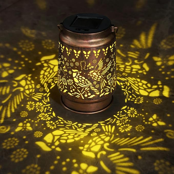 Styleonme Cardinals Lover Solar Light, Mother's Day Lantern Gift for Mom Grandma Women Sister, Hanging Image Cardinals Lanterns, Yard Corridor Garden Decor, Thanksgiving Day, Birthday Gifts