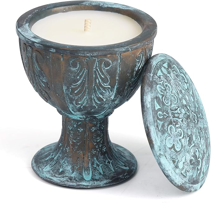 Oud Wood Scented Candles Set for Home, Natural Soy Wax Candle Gift, Non-Toxic Candle Scents, Luxury Candles Aromatherapy for Stress Relief, Highly Scented, Gifts for Women and Men