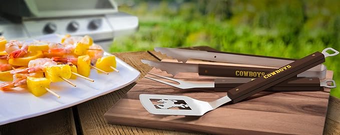 YouTheFan NCAA Spirit Series 3pc BBQ Set