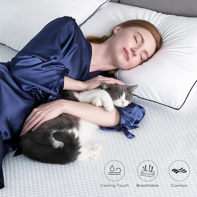 3 Inch Memory Foam Mattress Topper Twin Size, 2 Inch Cooling Egg Crate Gel Memory Foam Plus 1 Inch High Density Gel Bed Topper