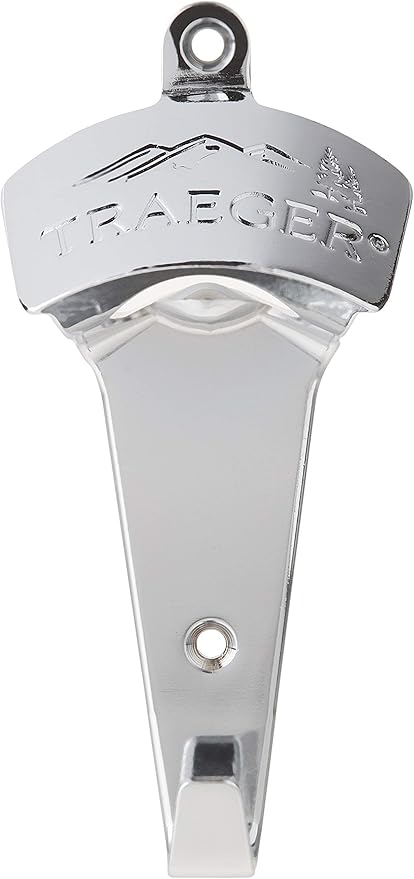 Traeger Grills BAC369 Chrome Bottle Opener Grill Accessory, 7.87 in X 2.36 in