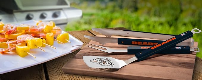 YouTheFan NFL Spirit Series 3-Piece BBQ Set