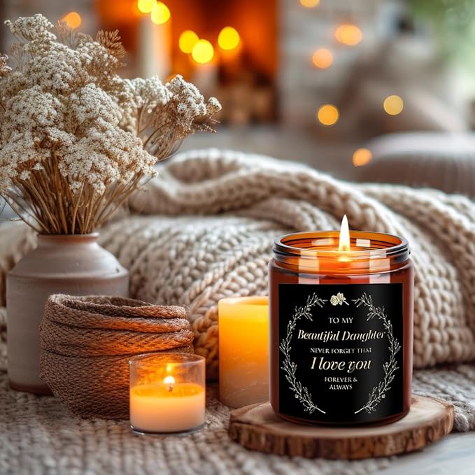 Best Mom Gifts from Daughter, Son - Fun Relaxing Candle - Funny Birthday Gifts for Women, Her, Wife, Stepmother, New Mom - Mom's Last Nerve Natural Soy Wax Candle - Mothers Day, Thanksgiving