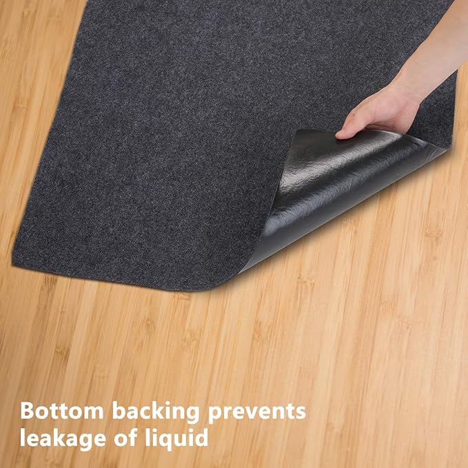 Humidifiers Mat,For floor surface/Absorbent mat Lightweight Washable Floor Mat,Under the Humidifiers Mat,Multifunctional home appliance mat,back Non-slip(24" x 24")