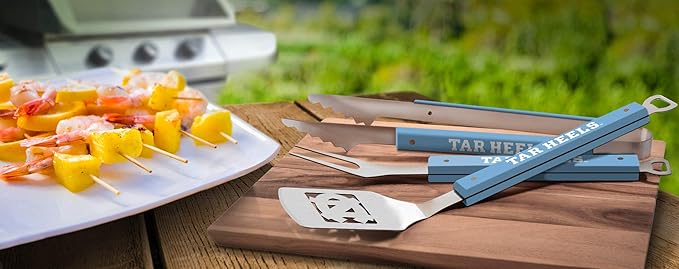 YouTheFan NCAA Spirit Series 3pc BBQ Set