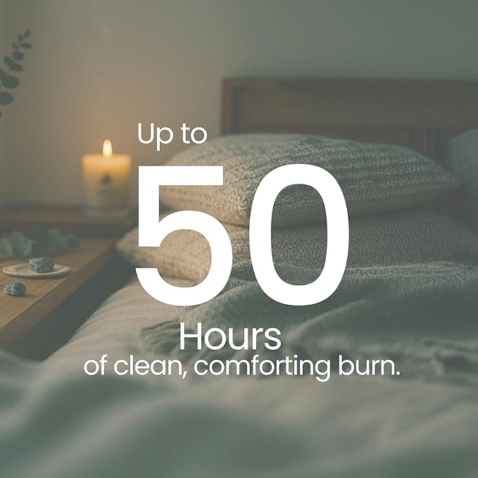 Natur IX Cleansing Scented Candles for Home | Sage & Palo Santo | Natural Non Toxic Soy Candles with Essential Oils | 50 H Long Burning | (Cleansing | Palo Santo & Sage)