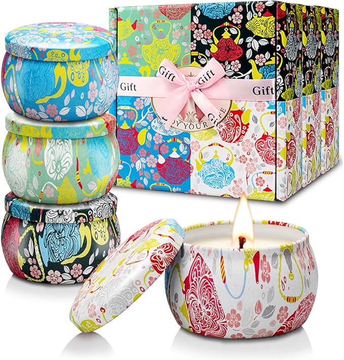 Citronella Candles Outdoor, 12Pack 52.8oz Natural Soy Wax Scented Citronella Candle Set up to 360 Hours Burning, Fresh Citronella Oil Infused for Indoor Outdoor, Camping, Garden, Patio, Yard, Balcony