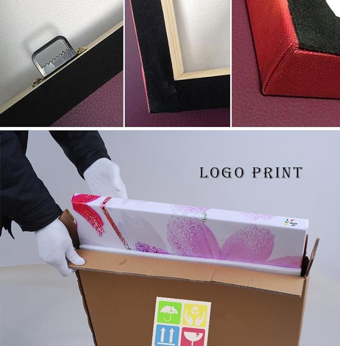 KREATIVE ARTS Canvas Wall Art Paintings Green Tree Landscape in Black and White Modern Giclee Framed Artwork Pictures for Living Room Decoration 40x20inch