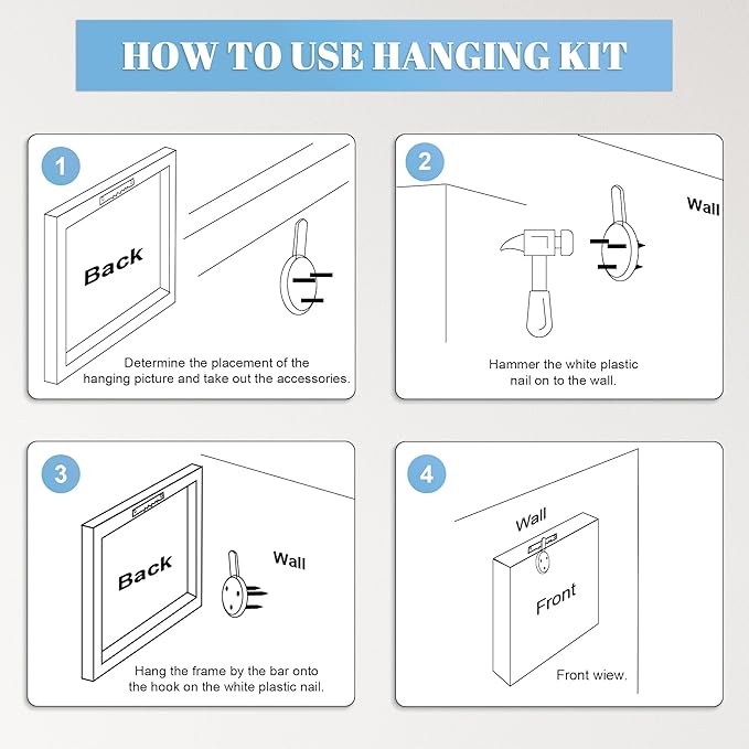 Framed Christmas Pictures Wall Decor,Vintage Pine Tree Prints,Winter Christmas Canvas Wall Art Decoration for Bedroom Bathroom Living Room Rustic Xmas Holiday Gifts (Christmas Tree 8, 20'' X 32'')