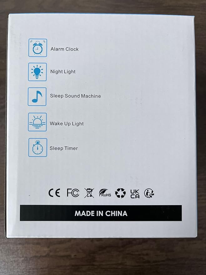 Ok to Wake Clock, Sleep Training Kids Alarm Clock with Sun & Moon, Green Light Red Light, Nap Timer for Toddler Children