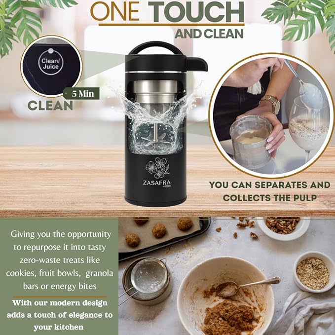 Upgraded 50oz Nut Almond Milk Maker Machine (Built-in Strainer Filter), 7 in 1 Multifunctional, Creamy Homemade Soy, Oat, Coconut, Plant Based Milks and Non-Dairy Beverages, 5-6 Cups per Batch