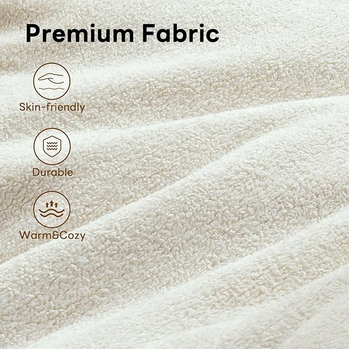 Vamcheer Modular Sectional Sofa - Modern L Shaped Boneless Couch with Deep Seat, Upholstered Sectional Couches for Living Room, Bedroom, Office, No Assembly Required, Cream