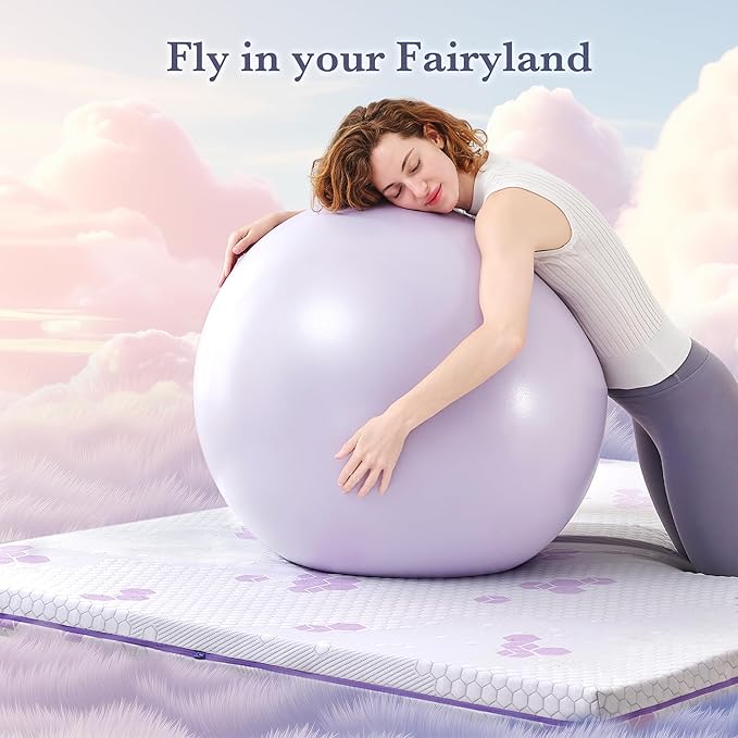 SINWEEK 3 Inch Memory Foam Mattress Topper Twin Size, Soft and Medium Mattress Pad for Back Pain Relief, High Density Foam Bed Topper with Textured Cover, CertiPUR-US Certified