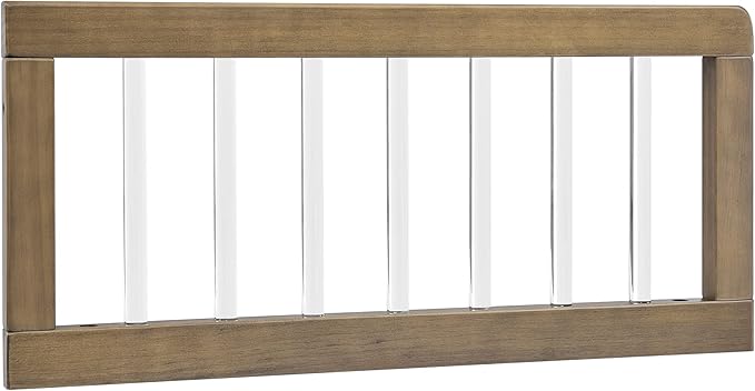 Delta Children Sloane 4-in-1 Acrylic Convertible Crib - Greenguard Gold Certified, Acorn/Matte Black