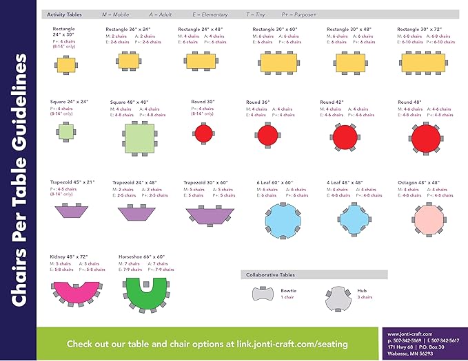 Jonti-Craft Berries 8148JC1008 Stacking Chair with Chrome-Plated Legs, 18" Height, Red